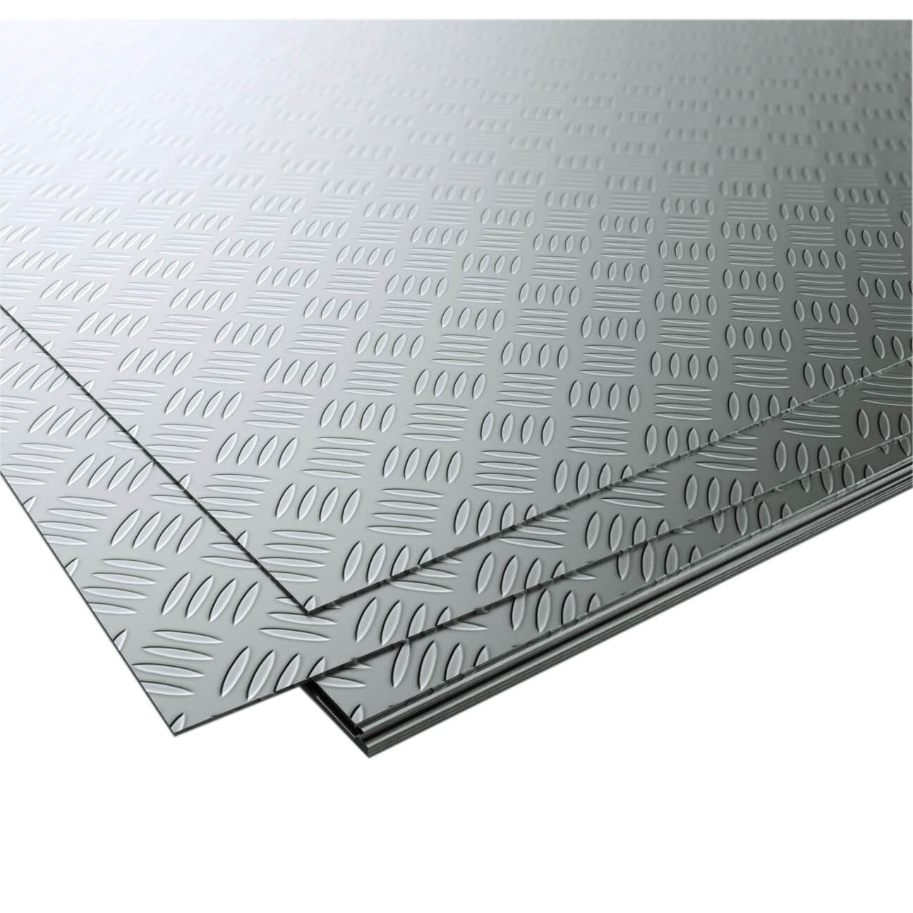 Лист стальной рифлёный 5 мм 1500х6000 (м2)