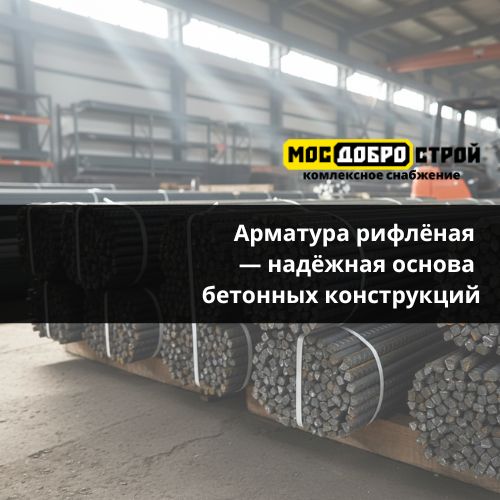 Арматура рифлёная — надёжная основа бетонных конструкций