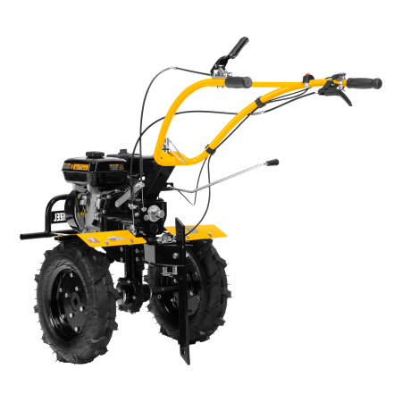 Мотоблок DPT-270X, 7 л.с, дисковое сцепление, ширина 90 см, глубина 35 см, фрез 3 х 4, ВОМ, передачи 2В/1Н Denzel