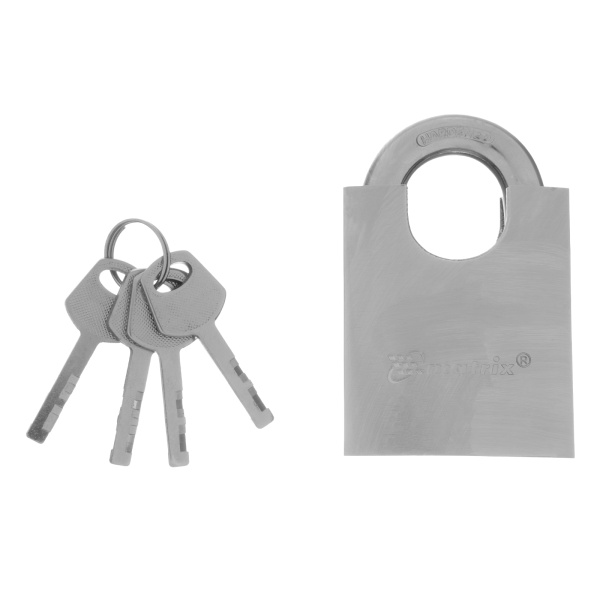 Замок навесной, защищенная дужка 60 мм Matrix цена