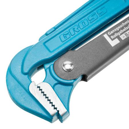 Ключ трубный рычажный 3, №4, цельнокованый, CrV, тип "L" Gross