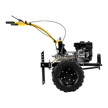 Мотоблок DPT-370X, 7 л.с, дисковое сцепление, ширина 90 см, глубина 35 см, фрез 3 х 4, ВОМ, передачи 3В/1Н Denzel