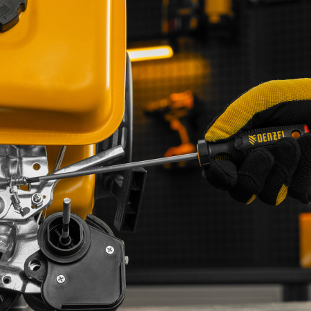 Отвертка, PH1х150 мм, S2, 3к рукоятка Denzel