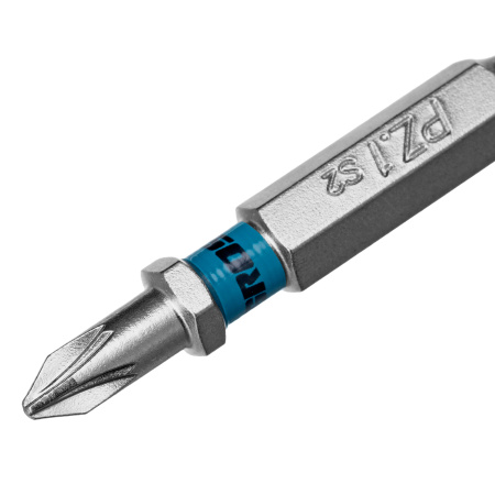 Бита PZ1х50мм, сталь S2, шестигр., 10 шт. Gross