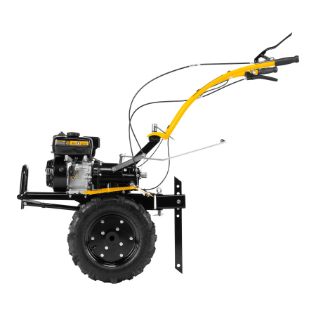 Мотоблок DPT-270X, 7 л.с, дисковое сцепление, ширина 90 см, глубина 35 см, фрез 3 х 4, ВОМ, передачи 2В/1Н Denzel