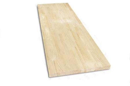 Площадка лестничная деревянная 40х400х1500 мм. АА