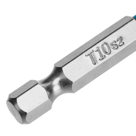 Бита Torx 10х50мм, сталь S2, шестигр., 10 шт. Gross