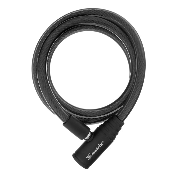 Замок тросовый универсальный, 10 х 960 мм Matrix цена