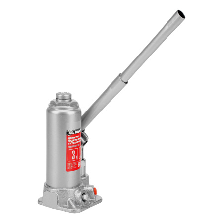 Домкрат гидравлический бутылочный, 3 т, высота подъема 194-372 мм, в пластиковый кейсе Matrix цена