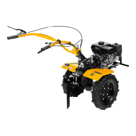 Мотоблок DPT-270X, 7 л.с, дисковое сцепление, ширина 90 см, глубина 35 см, фрез 3 х 4, ВОМ, передачи 2В/1Н Denzel