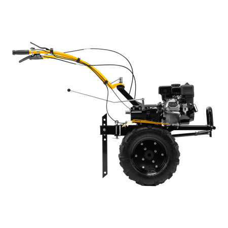 Мотоблок DPT-270X, 7 л.с, дисковое сцепление, ширина 90 см, глубина 35 см, фрез 3 х 4, ВОМ, передачи 2В/1Н Denzel