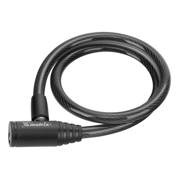 Замок тросовый универсальный, 10 х 650 мм Matrix цена