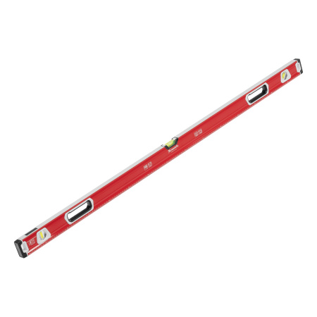 Уровень алюминиевый, магнит, фрезерованный, 3 глазка (1 зеркальный) двухкомпонентные рукоятки, 1500 мм Matrix цена