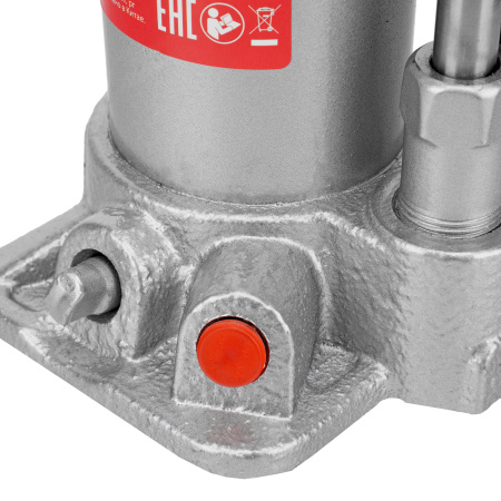 Домкрат гидравлический бутылочный, 3 т, высота подъема 194-372 мм, в пластиковый кейсе Matrix цена