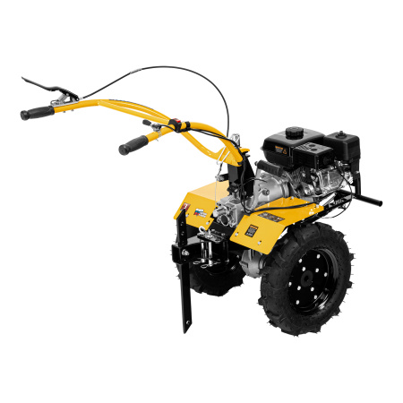 Мотоблок DPT-370X, 7 л.с, дисковое сцепление, ширина 90 см, глубина 35 см, фрез 3 х 4, ВОМ, передачи 3В/1Н Denzel