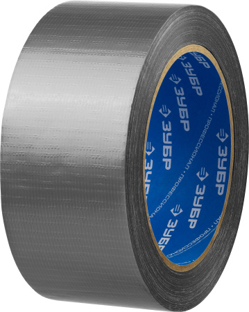 Лента армированная 48мм х 25м универсальная влагостойкая серебристая Зубр Профессионал 12090-50-25