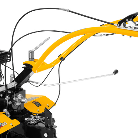 Мотоблок DPT-270X, 7 л.с, дисковое сцепление, ширина 90 см, глубина 35 см, фрез 3 х 4, ВОМ, передачи 2В/1Н Denzel