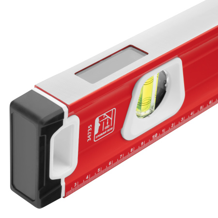 Уровень алюминиевый, магнит, фрезерованный, 3 глазка (1 зеркальный) двухкомпонентные рукоятки, 1500 мм Matrix цена