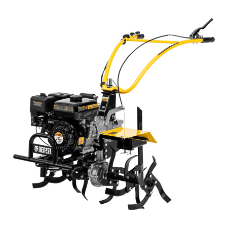 Мотоблок DPT-370X, 7 л.с, дисковое сцепление, ширина 90 см, глубина 35 см, фрез 3 х 4, ВОМ, передачи 3В/1Н Denzel