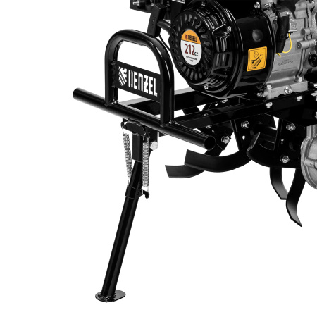 Мотоблок DPT-370X, 7 л.с, дисковое сцепление, ширина 90 см, глубина 35 см, фрез 3 х 4, ВОМ, передачи 3В/1Н Denzel