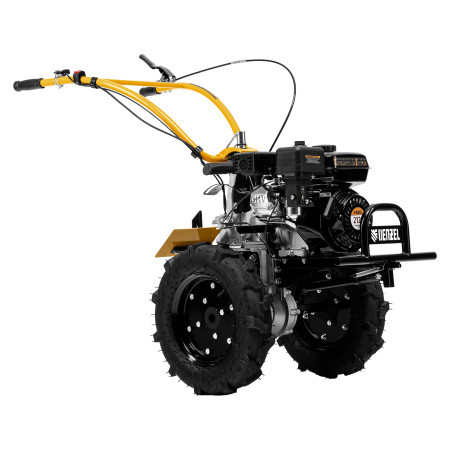 Мотоблок DPT-370X, 7 л.с, дисковое сцепление, ширина 90 см, глубина 35 см, фрез 3 х 4, ВОМ, передачи 3В/1Н Denzel