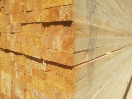 Брусок 40х40х3000 сухой строганный