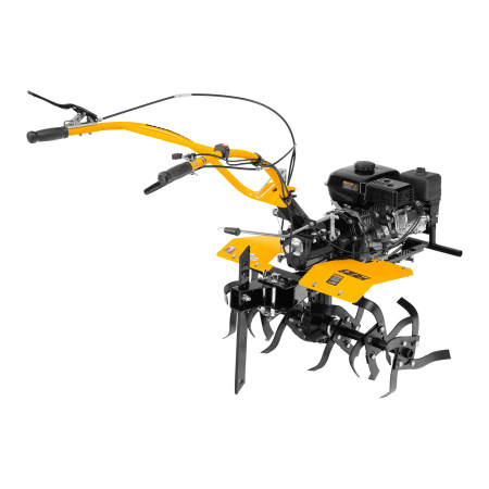 Мотоблок DPT-270X, 7 л.с, дисковое сцепление, ширина 90 см, глубина 35 см, фрез 3 х 4, ВОМ, передачи 2В/1Н Denzel