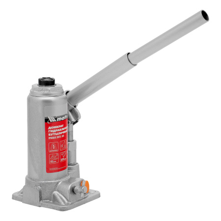 Домкрат гидравлический бутылочный, 2 т, h подъема 158-308 мм Matrix цена