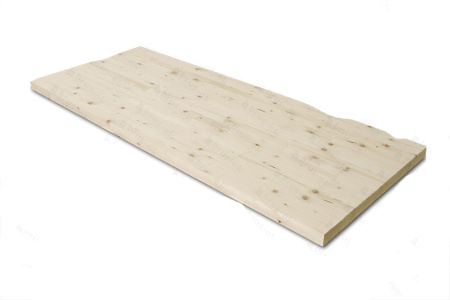 Площадка лестничная деревянная 40х500х1200 мм. АB