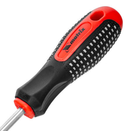 Отвертка Fusion, PZ2 x 100 мм, CrV, трехкомпонентная рукоятка "Anti slip" Matrix