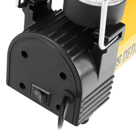 Компрессор автомобильный DС-20,12 В, 7 атм, 35 л/мин Denzel цена