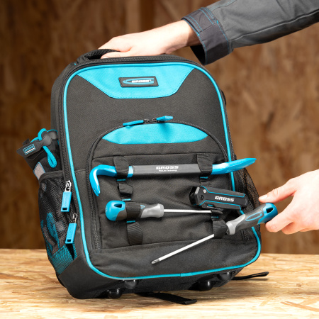 Рюкзак для инструмента, 450х340х170мм Gross цена