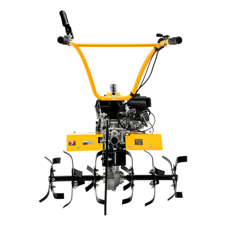 Мотоблок DPT-370X, 7 л.с, дисковое сцепление, ширина 90 см, глубина 35 см, фрез 3 х 4, ВОМ, передачи 3В/1Н Denzel