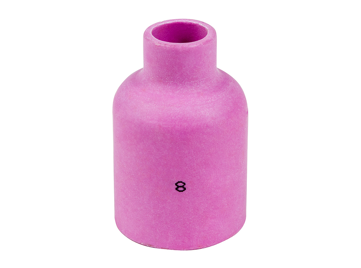 КЕДР Сопло керамическое БОЛ. ГАЗ ЛИНЗА КЕДР (TIG-17–18–26 PRO/EXPERT) №  8 / Ø 12,5 мм