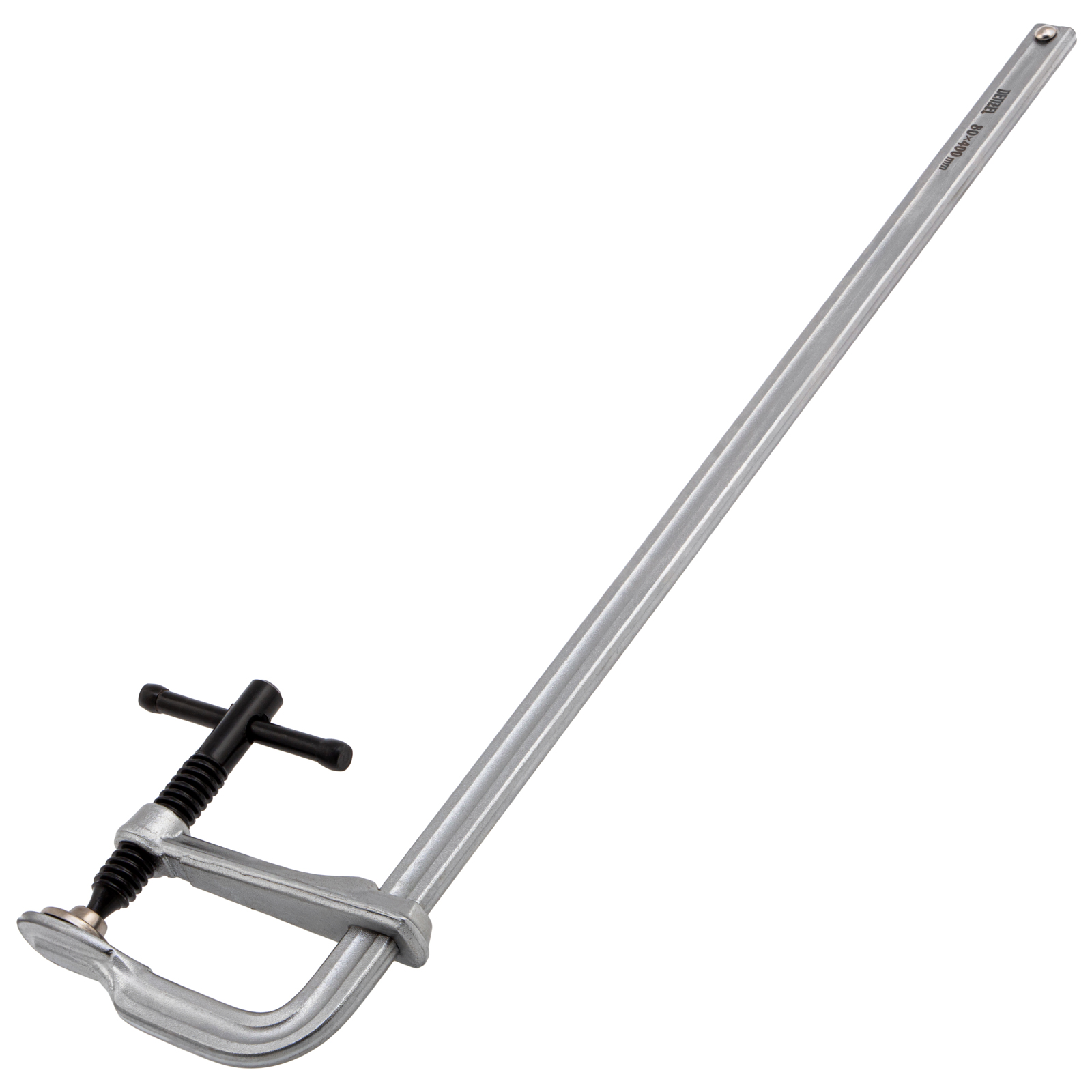 Струбцина F-образная, 80x400мм, кованая Denzel