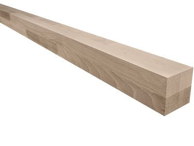 Брус клееный из бука 80х80х3000 мм АА