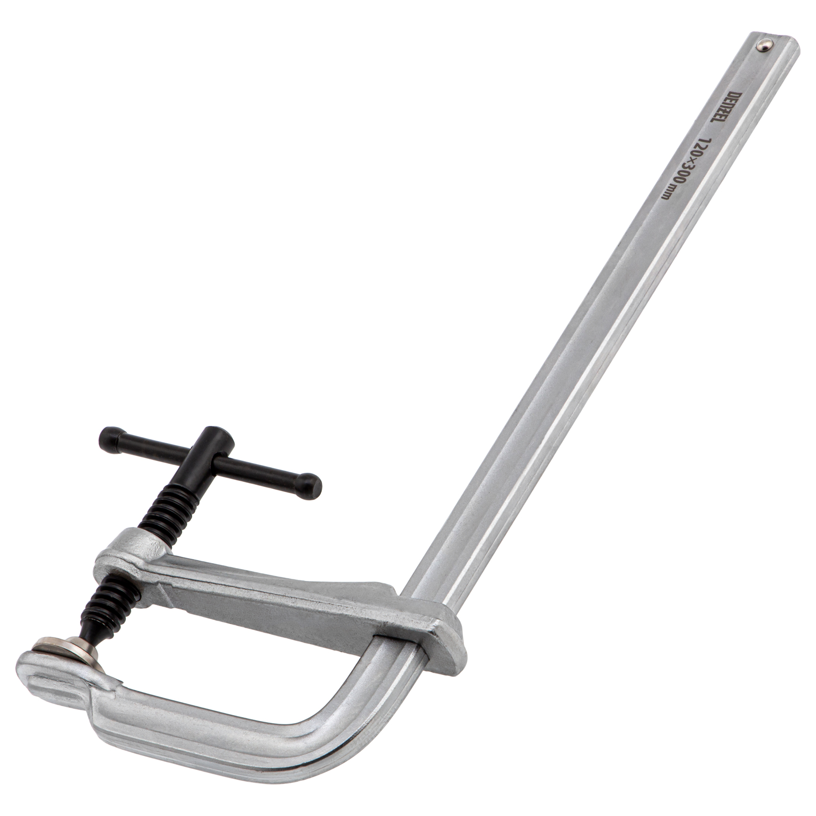 Струбцина F-образная, 120x300мм, кованая Denzel