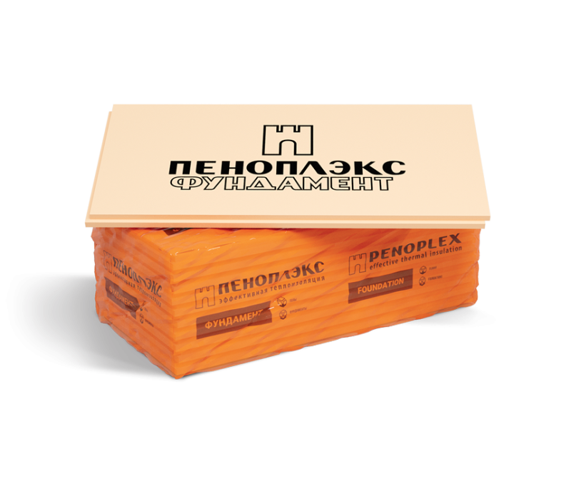 Пеноплэкс Фундамент 1185х585х100 мм 2.77 м2 0.277м3 4шт