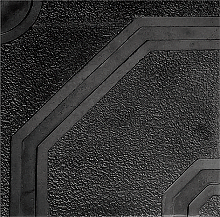 Тротуарная плитка Фреска 400х400х50 черный