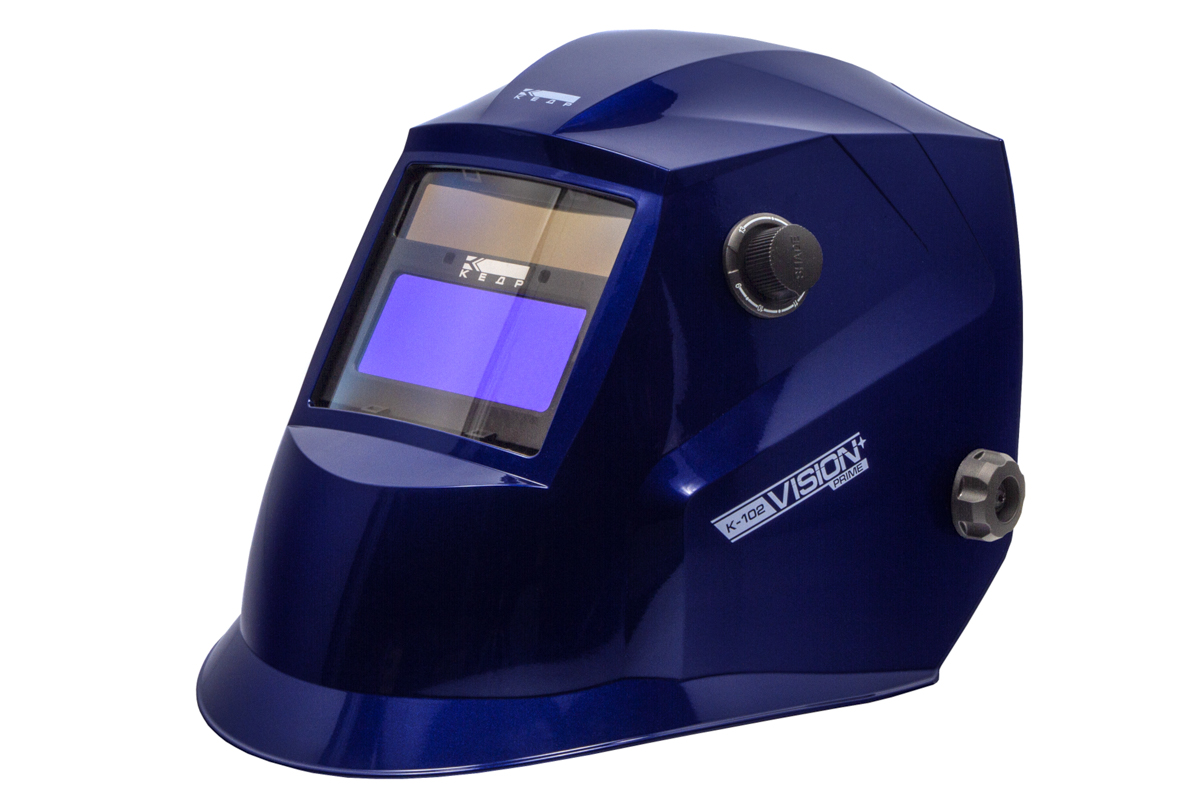 КЕДР Маска сварщика   КЕДР (В РАЗОБР.ВИДЕ) "К-102 PRIME", синяя