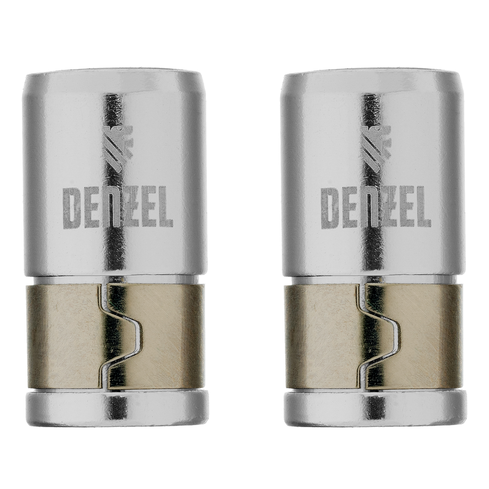 Магнитная насадка для бит, для круглых бит, 2 шт Denzel