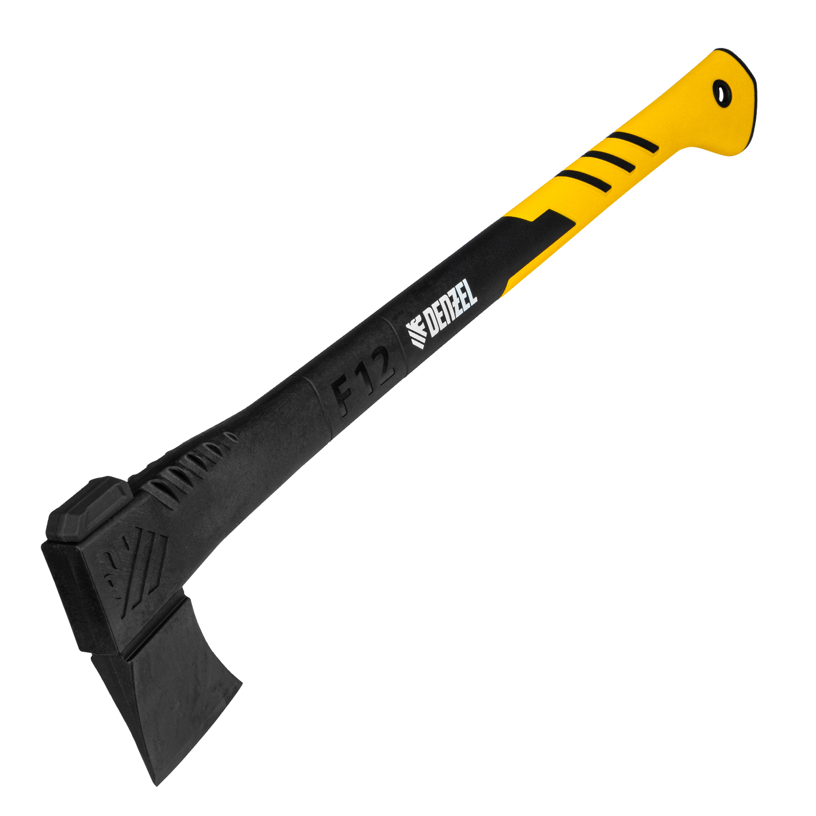 Топор-колун, F12, 2000 гр, двухкомпонентная рукоятка, 710 мм// Denzel