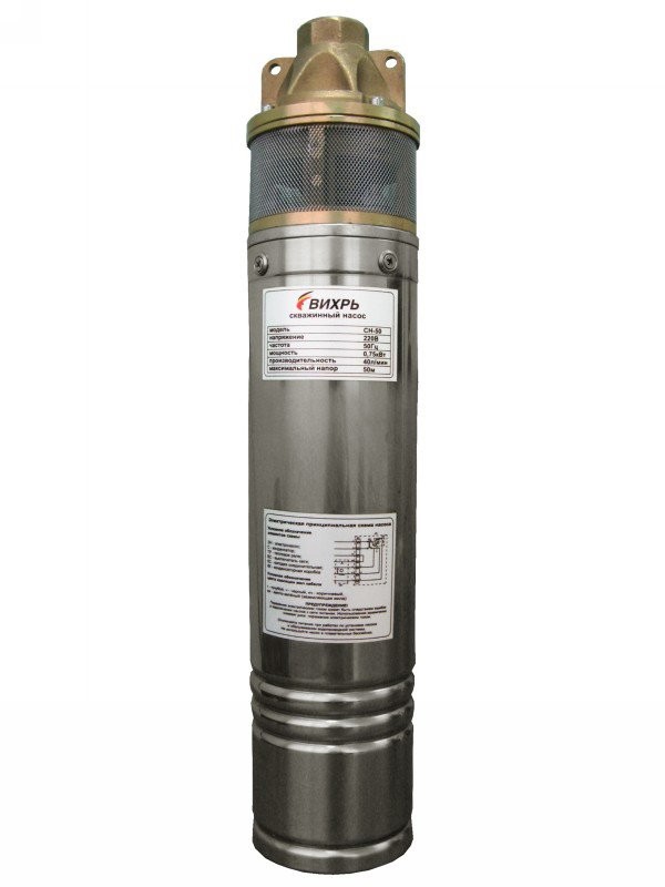 Скважинный насос ВИХРЬ СН-50 68/3/1
