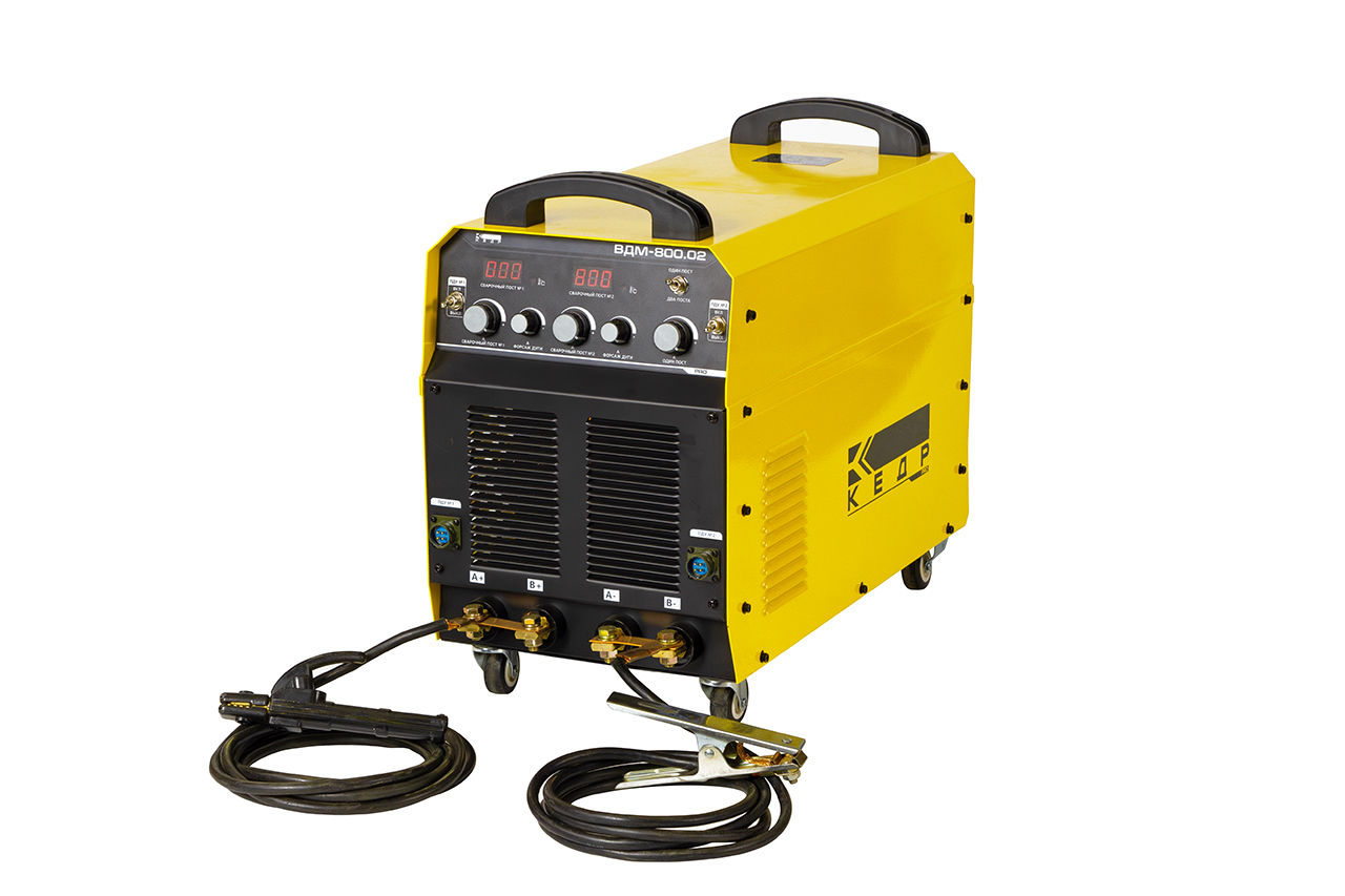 КЕДР Аппарат инверторный двухпостовой КЕДР ВДМ-800.02 PRO