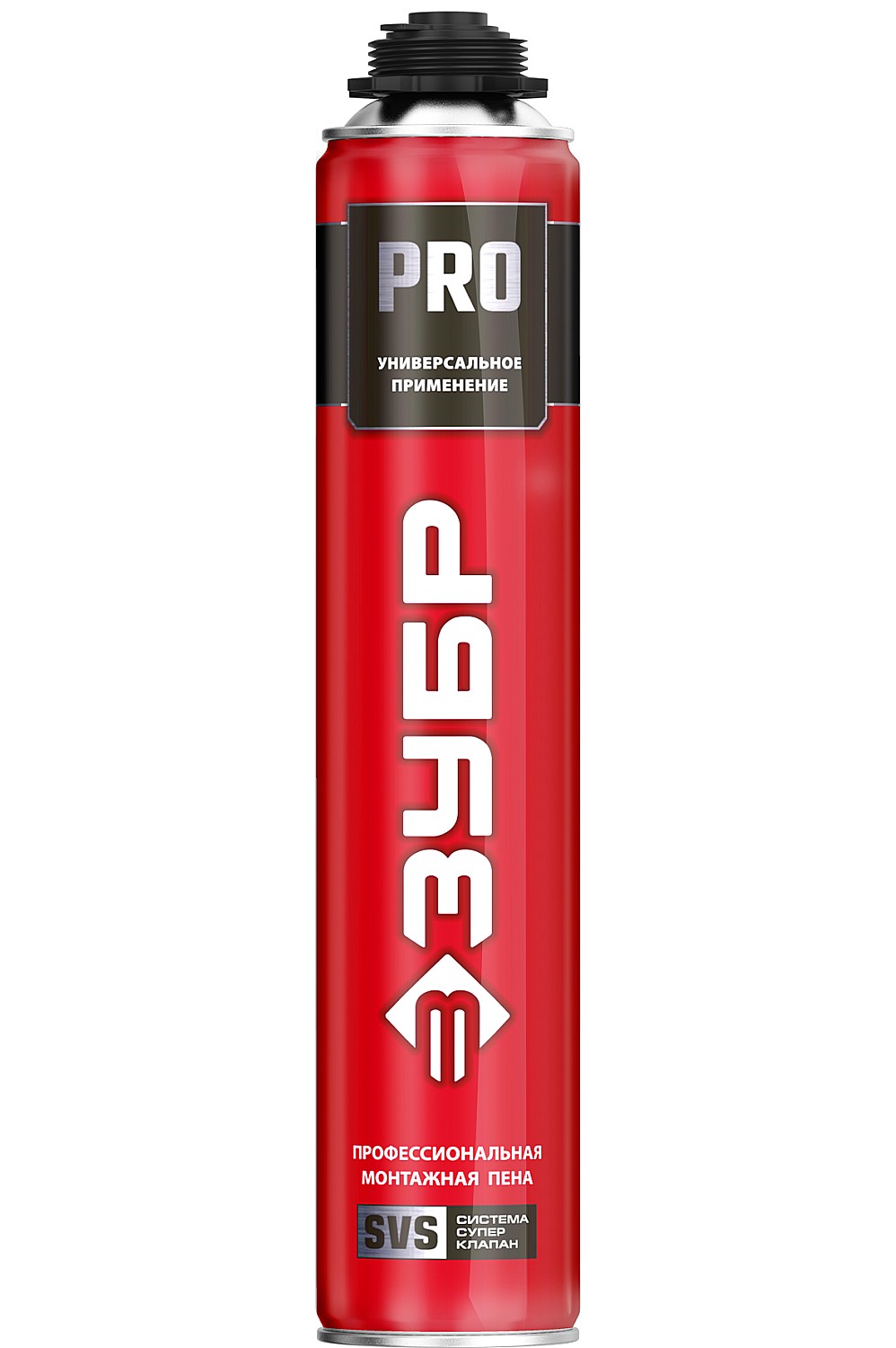 PRO пена монтажная, пистолетная, всесезонная, 750мл, SVS, ЗУБР