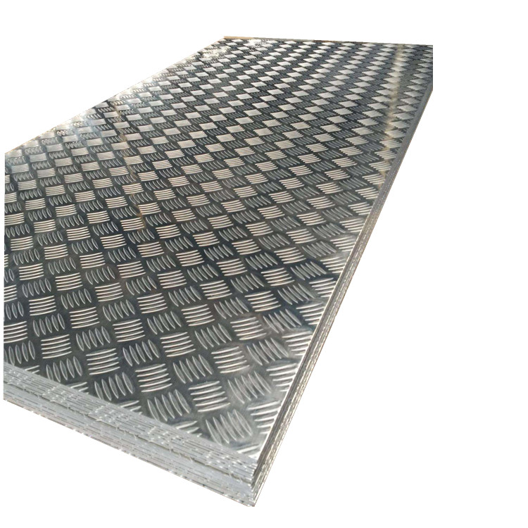 Лист алюминиевый рифленый 2х1200х3000 мм Квинтет