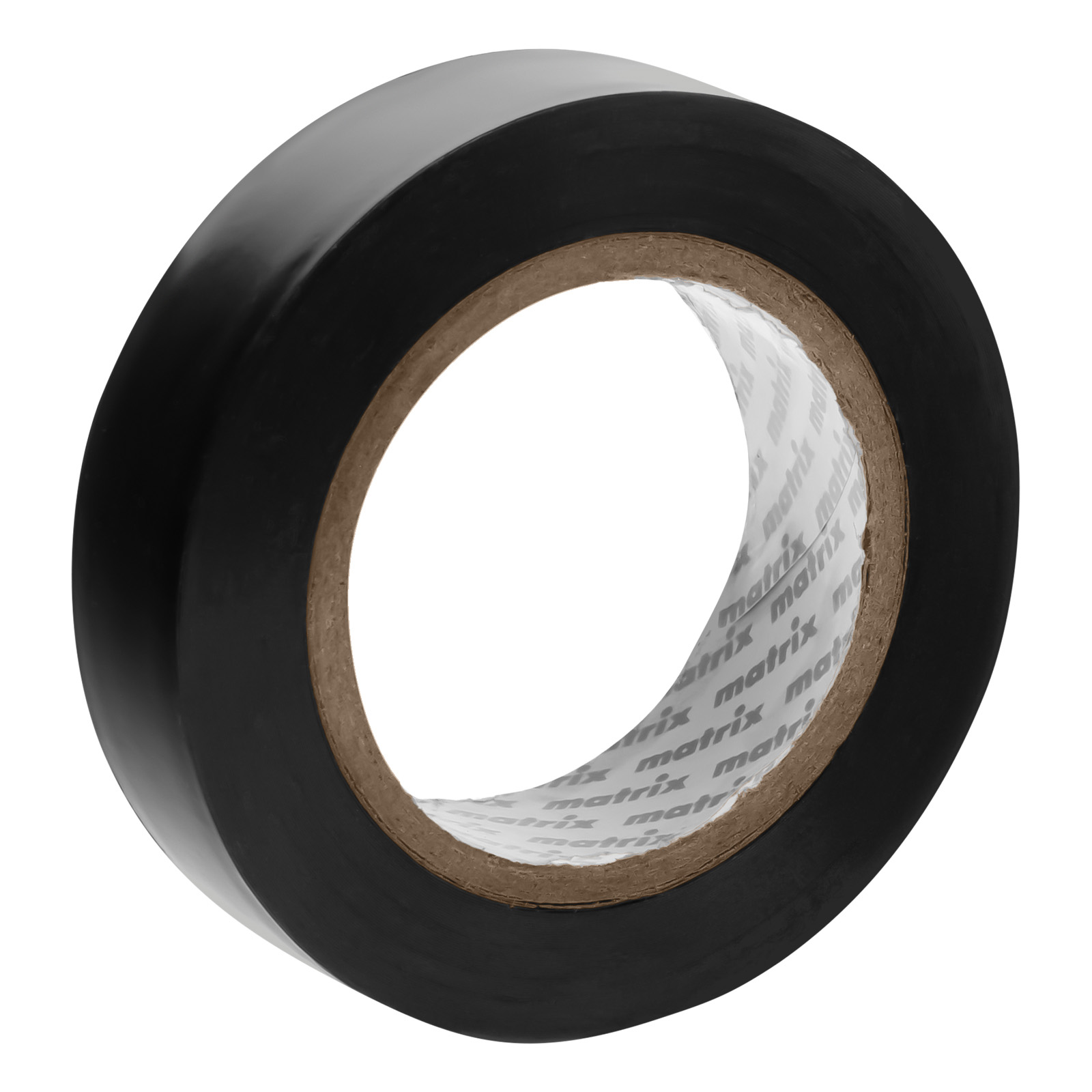 Изолента ПВХ, 15 мм х 10 м, черная, 150 мкм Matrix