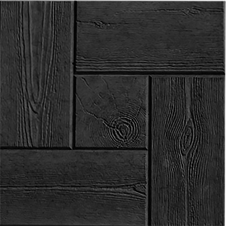 Тротуарная плитка Калифорния доска 300х300х30 черная