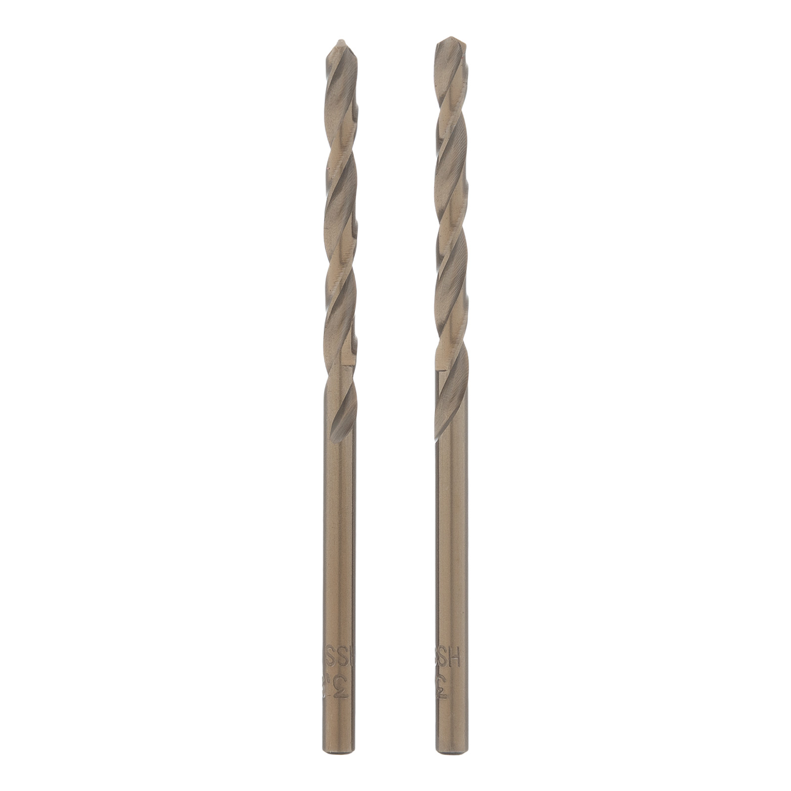 Сверло по металлу, 3.5 мм, HSS Co-5%, 2 шт Matrix