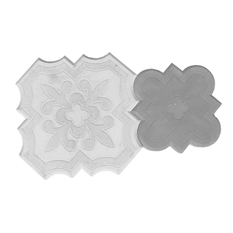 Тротуарная плитка Клевер краковский серая